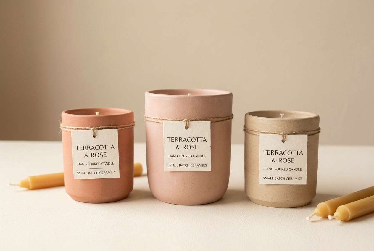 terracotta handmade packaging