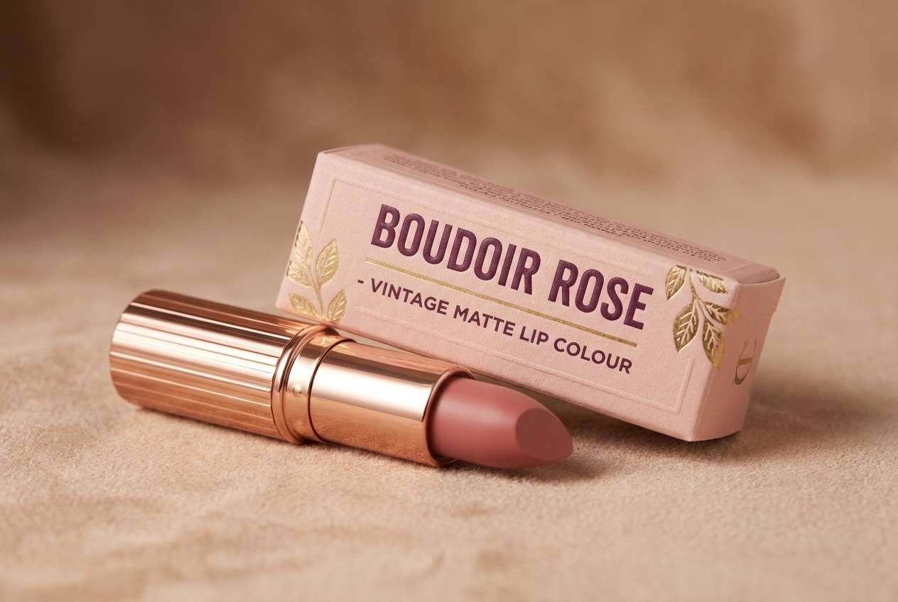 vintage vanity lipstick packaging