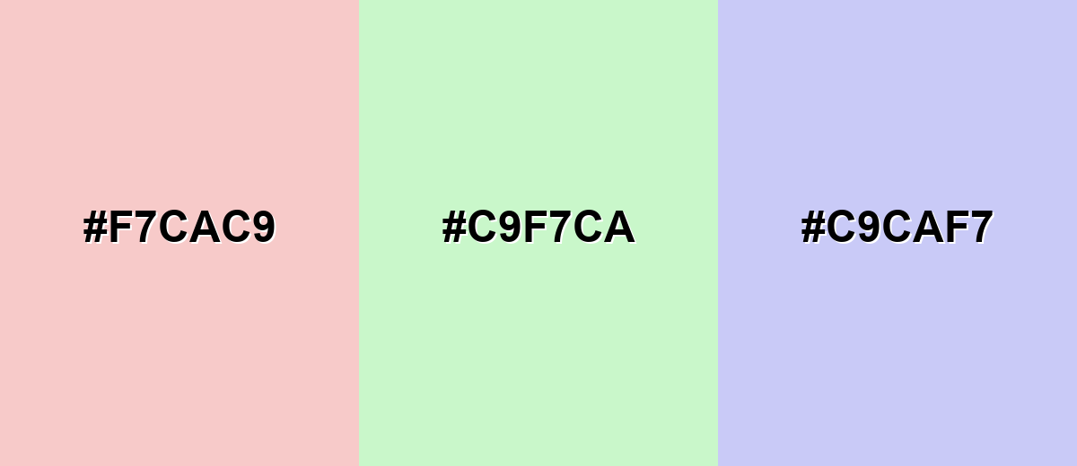 triadic combinations of rose-quartz