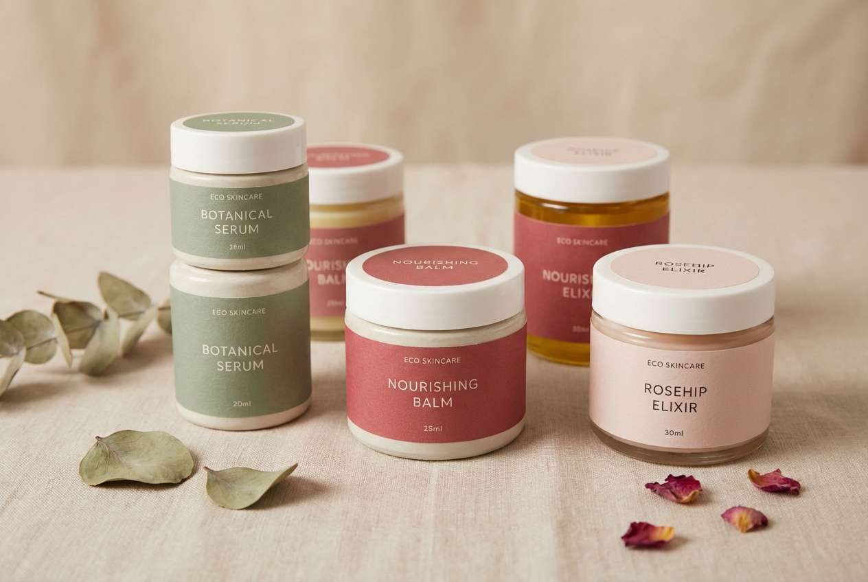 rose sage skincare labels