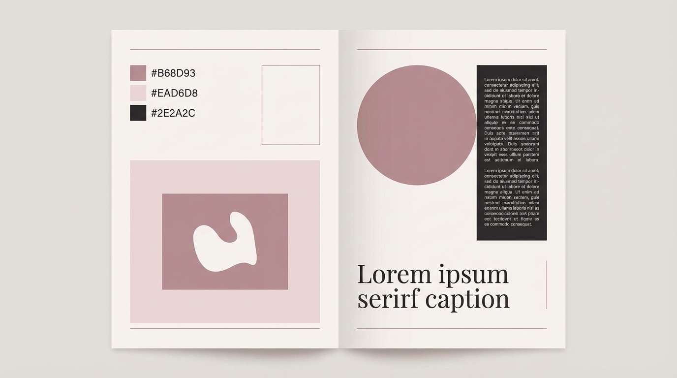 editorial magazine spread