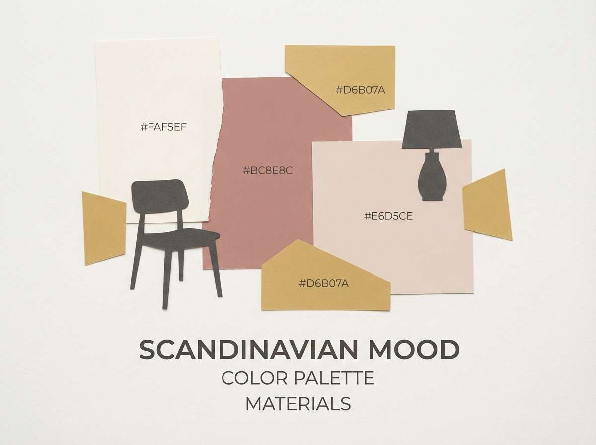 scandi mood board