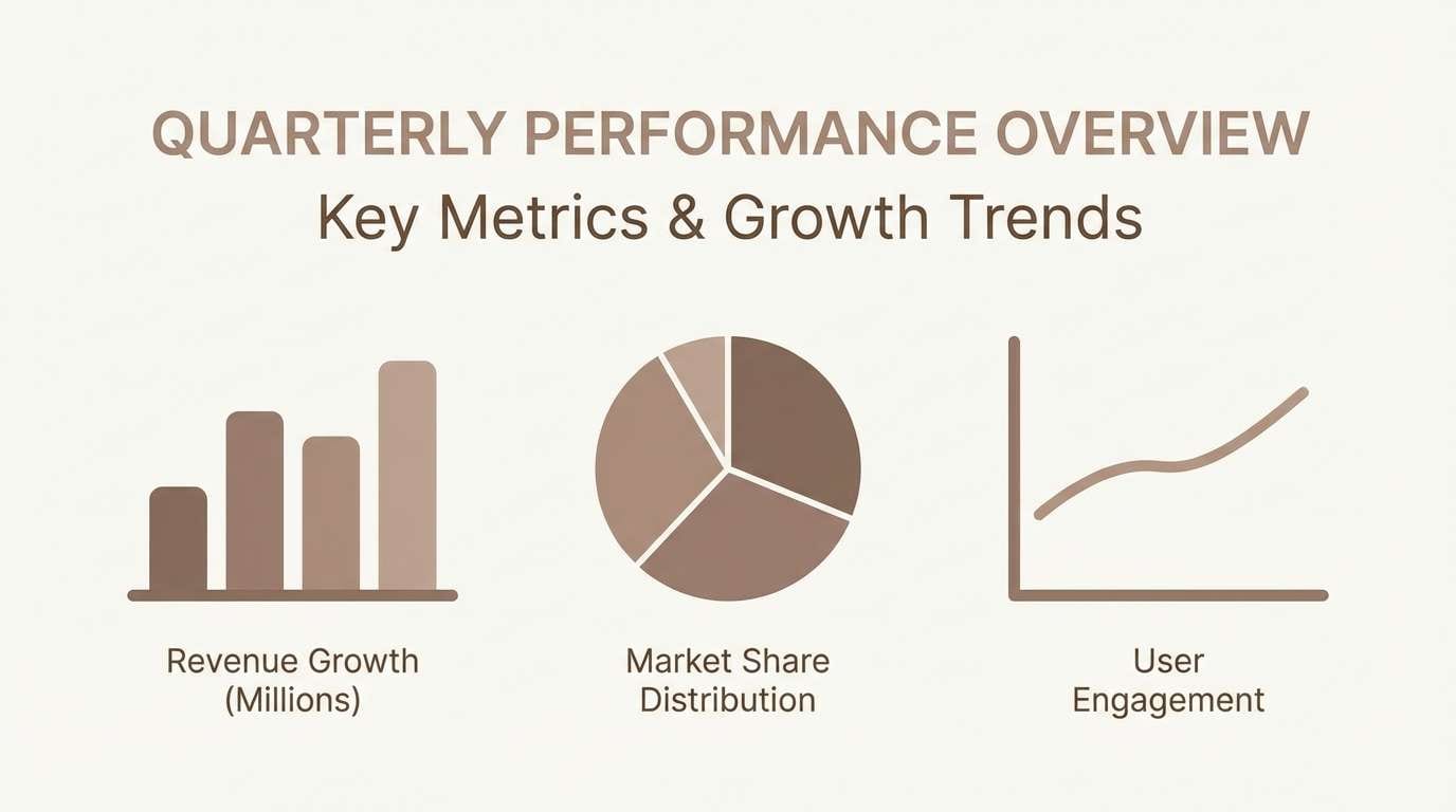 minimal presentation slide design