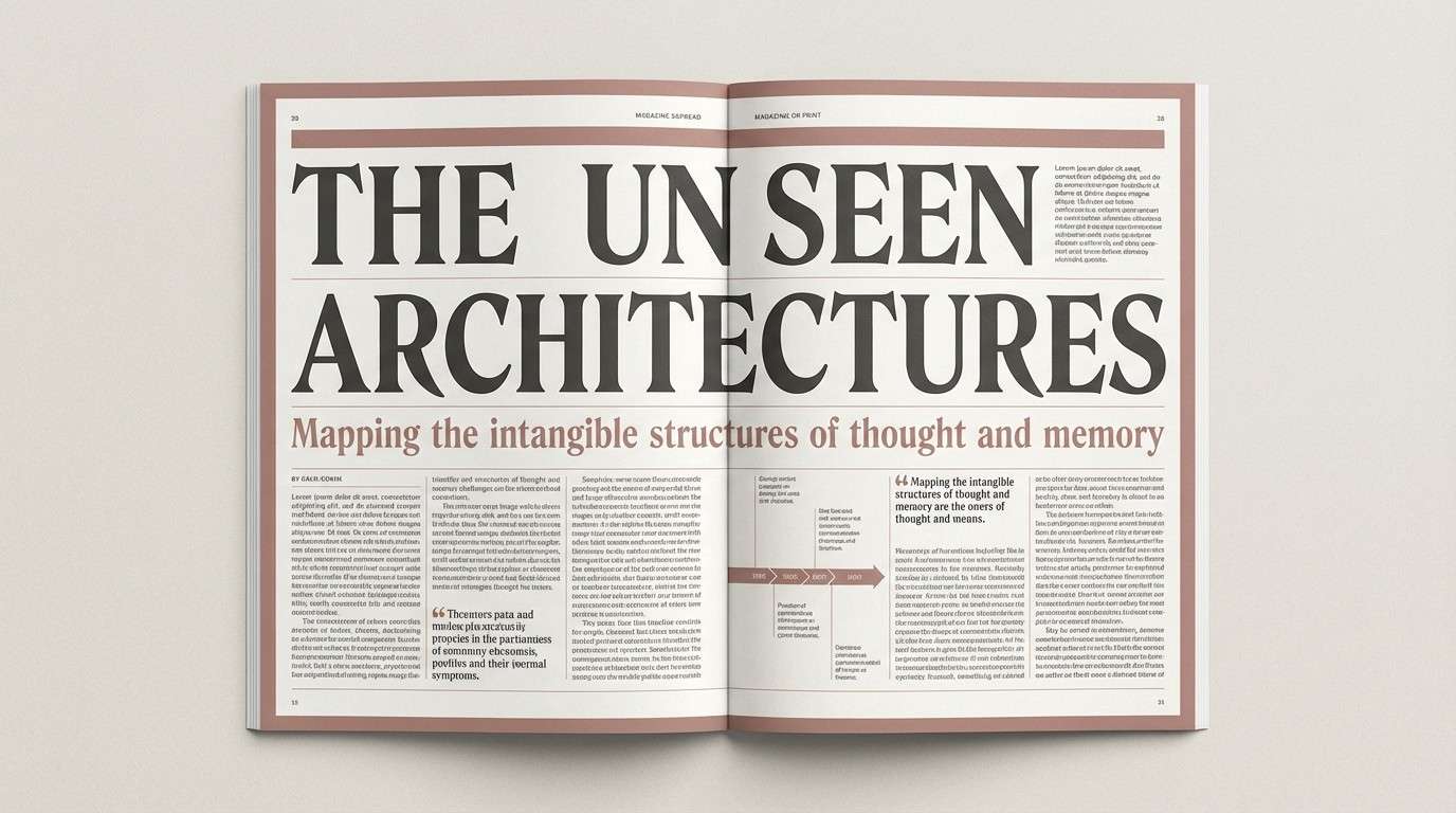 editorial spread with rosy accents