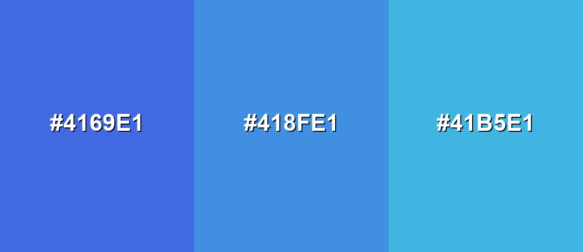 analogous color for royal-blue-color