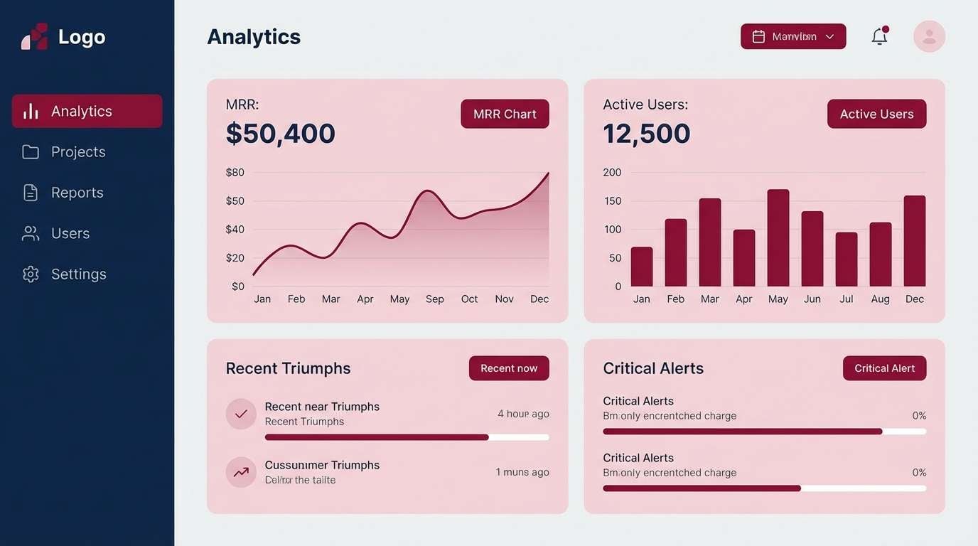 saas dashboard ui