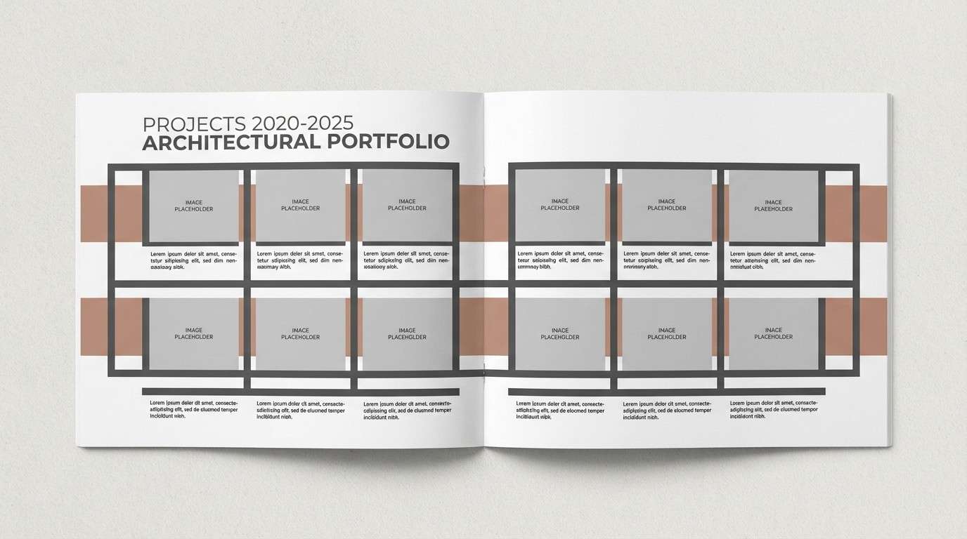 architecture portfolio layout