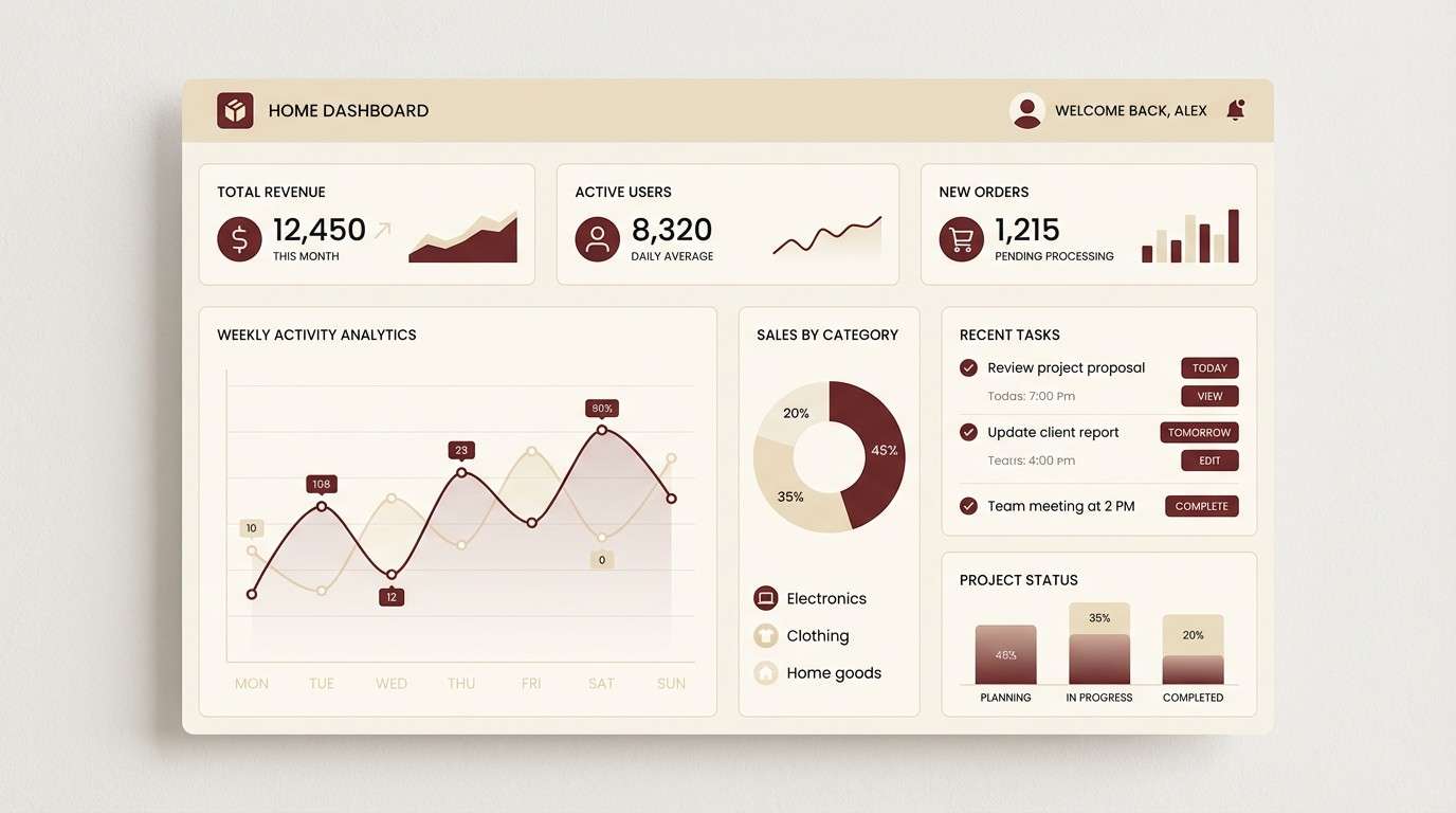 mahogany ui dashboard
