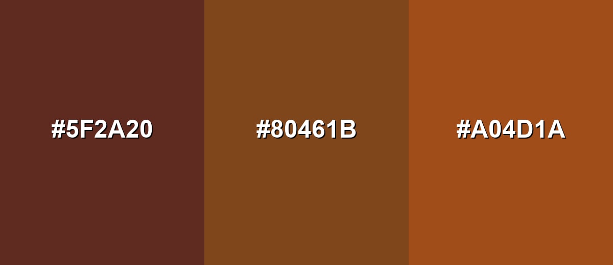 analogous color for russet-color
