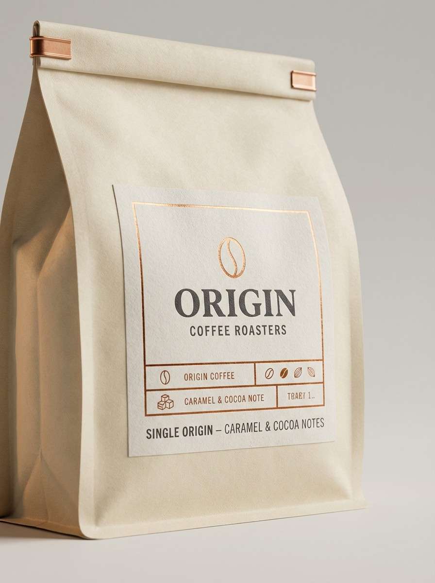 coffee bag studio ad