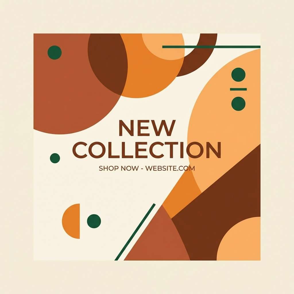 autumn social graphic