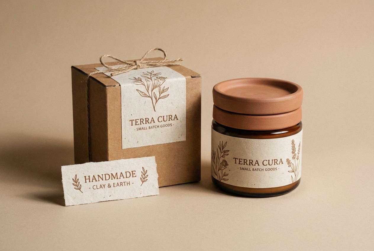 artisan packaging mockup