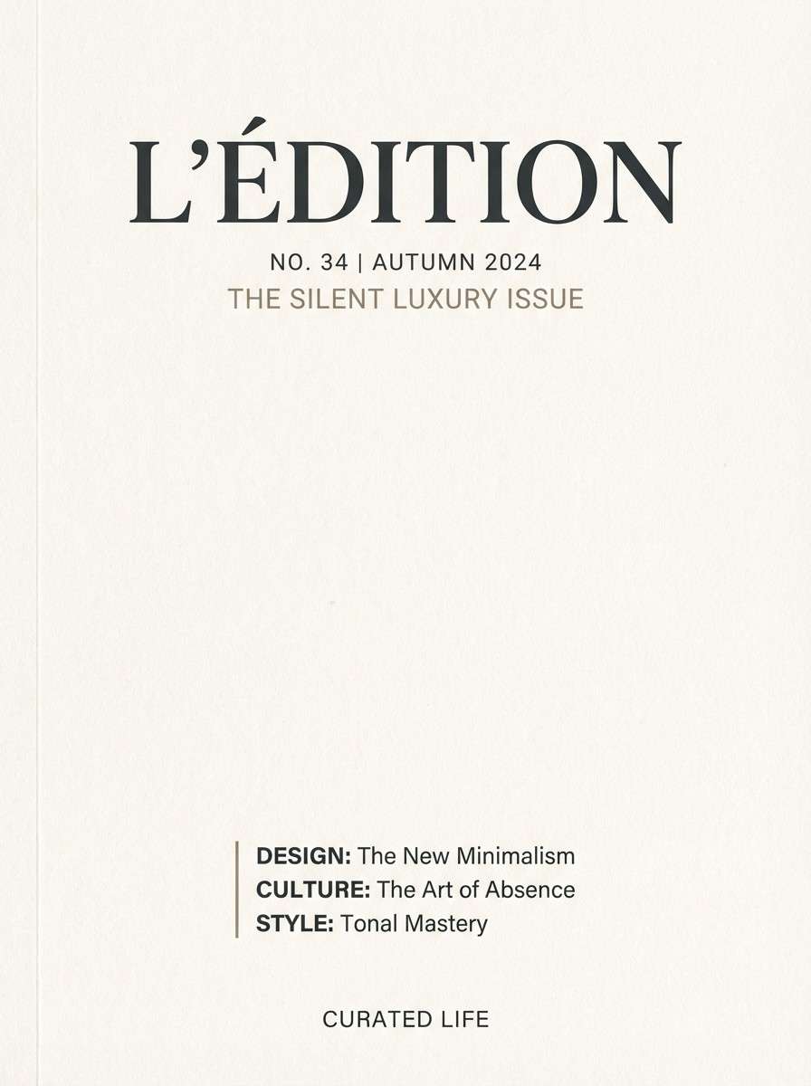 luxury editorial cover