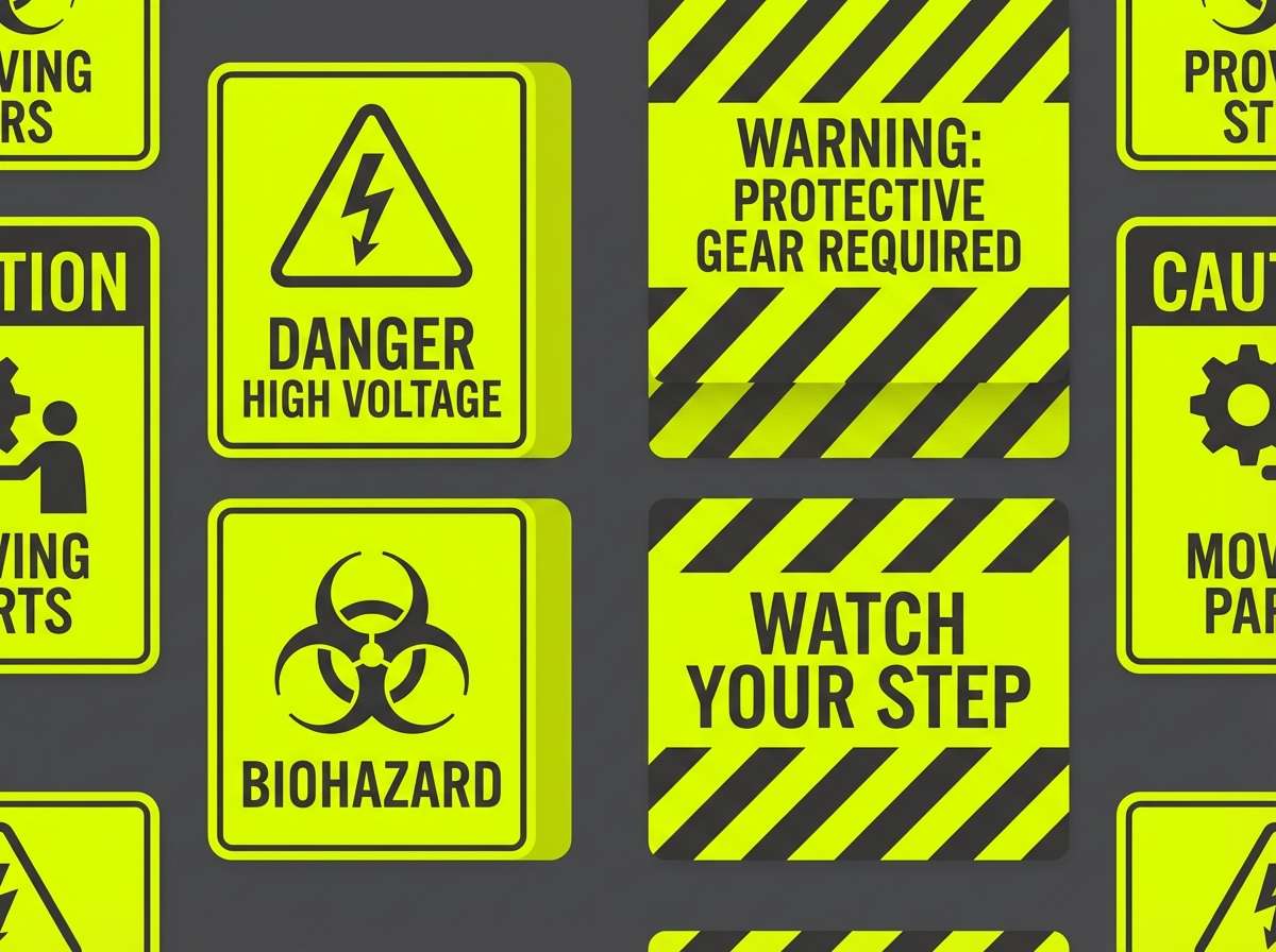 safety signage set