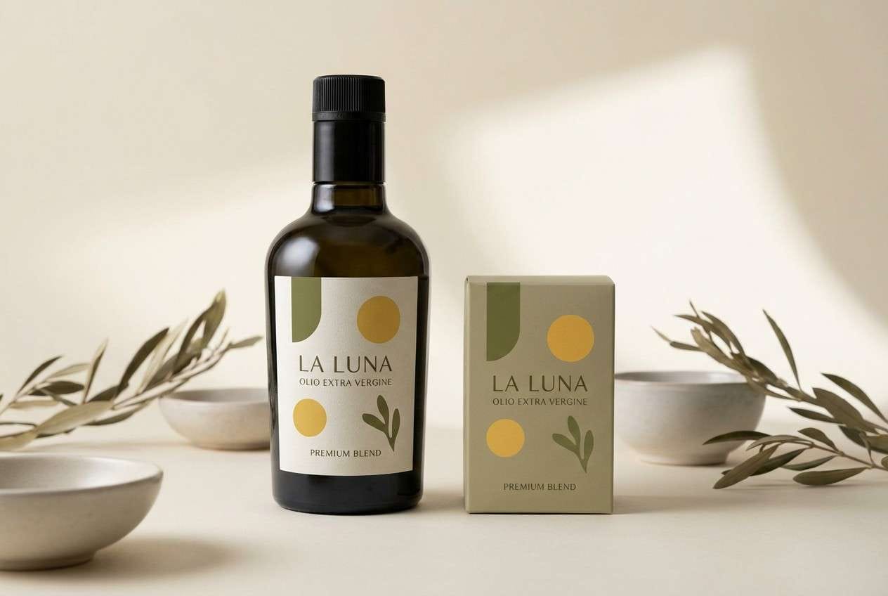 olive oil packaging