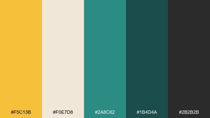 saffron teal balance saffron color palette with hex codes