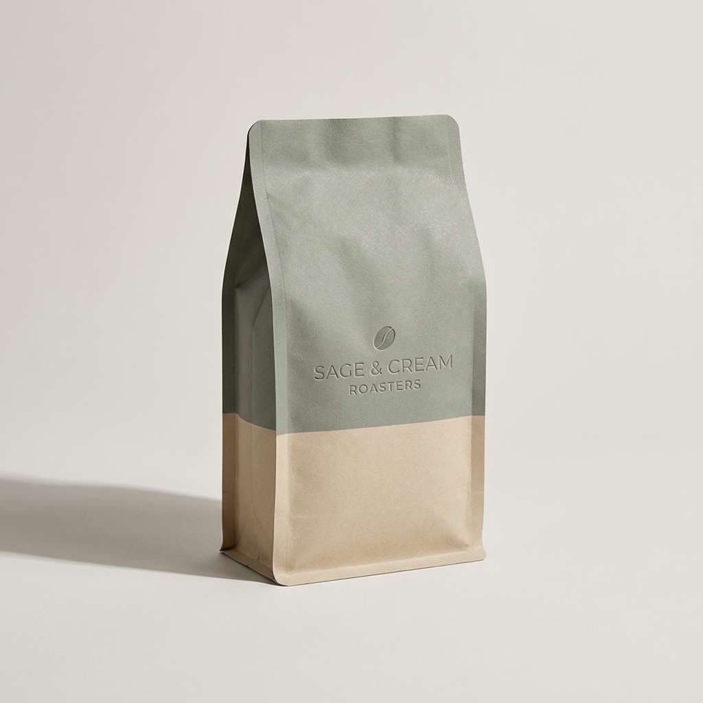 sage latte coffee bag