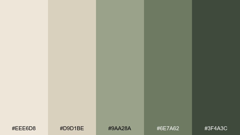sage linen linen color palette with hex codes