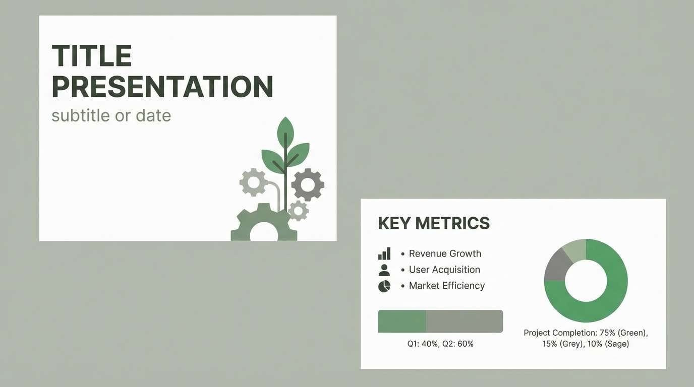 sage slide deck layout