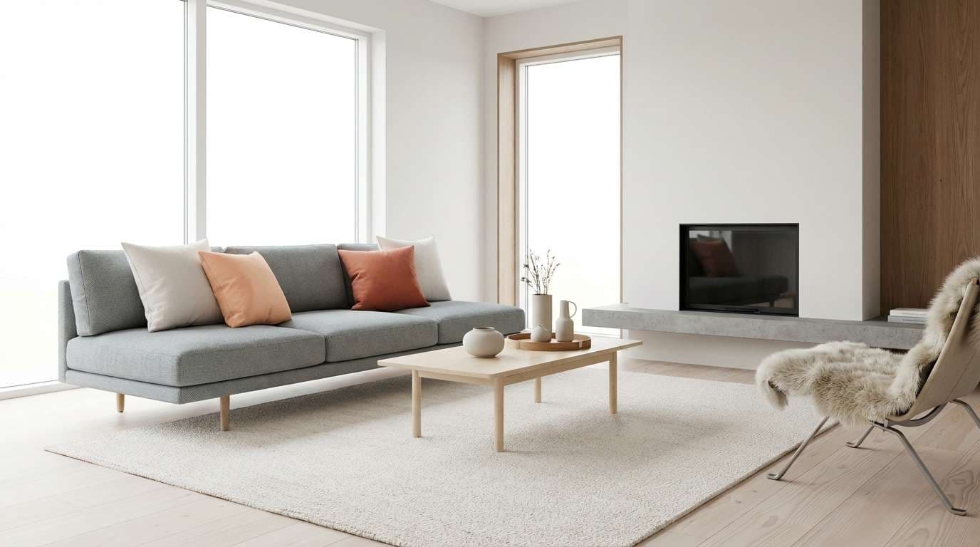 scandi living room