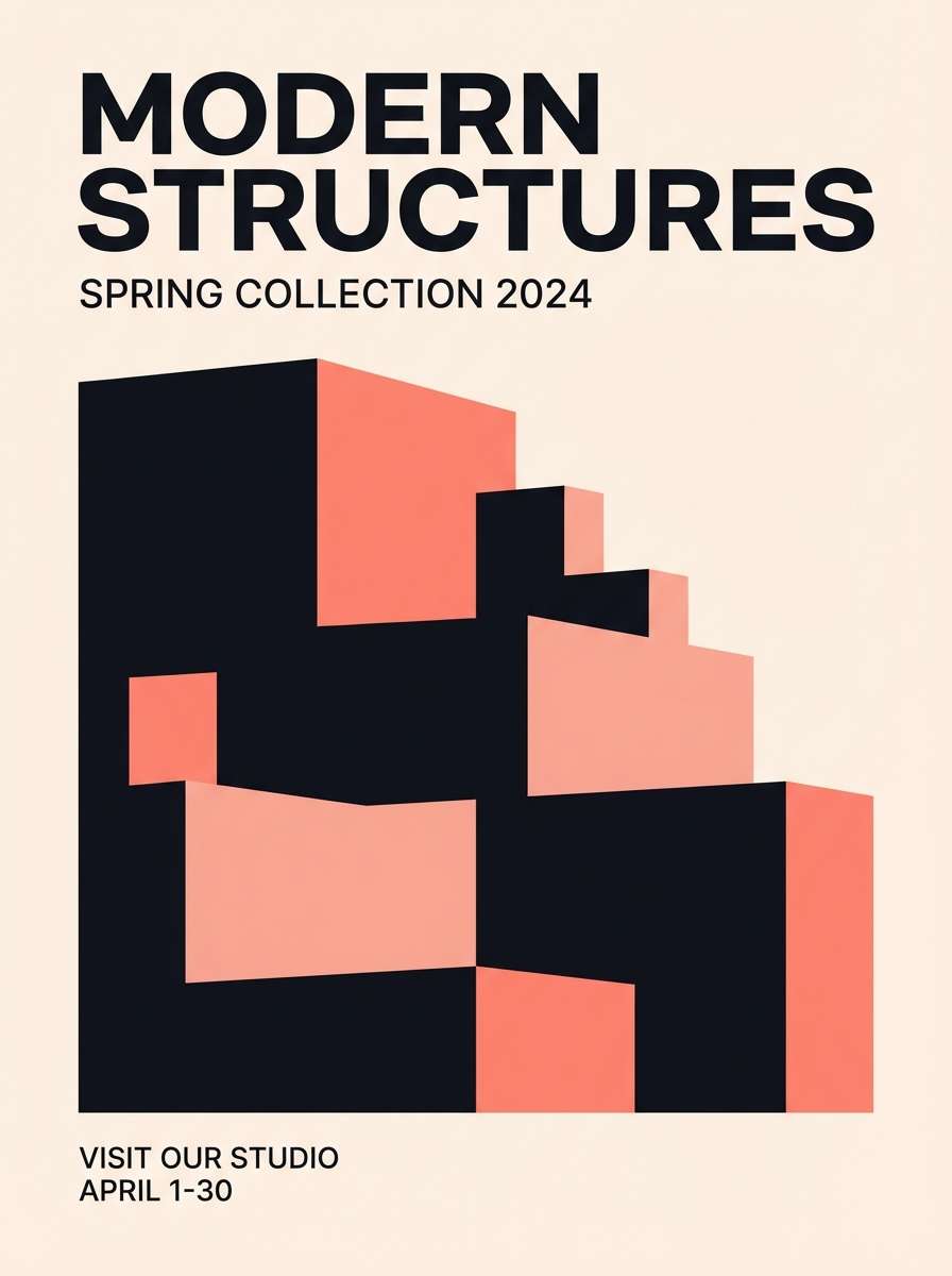 fashion poster typography