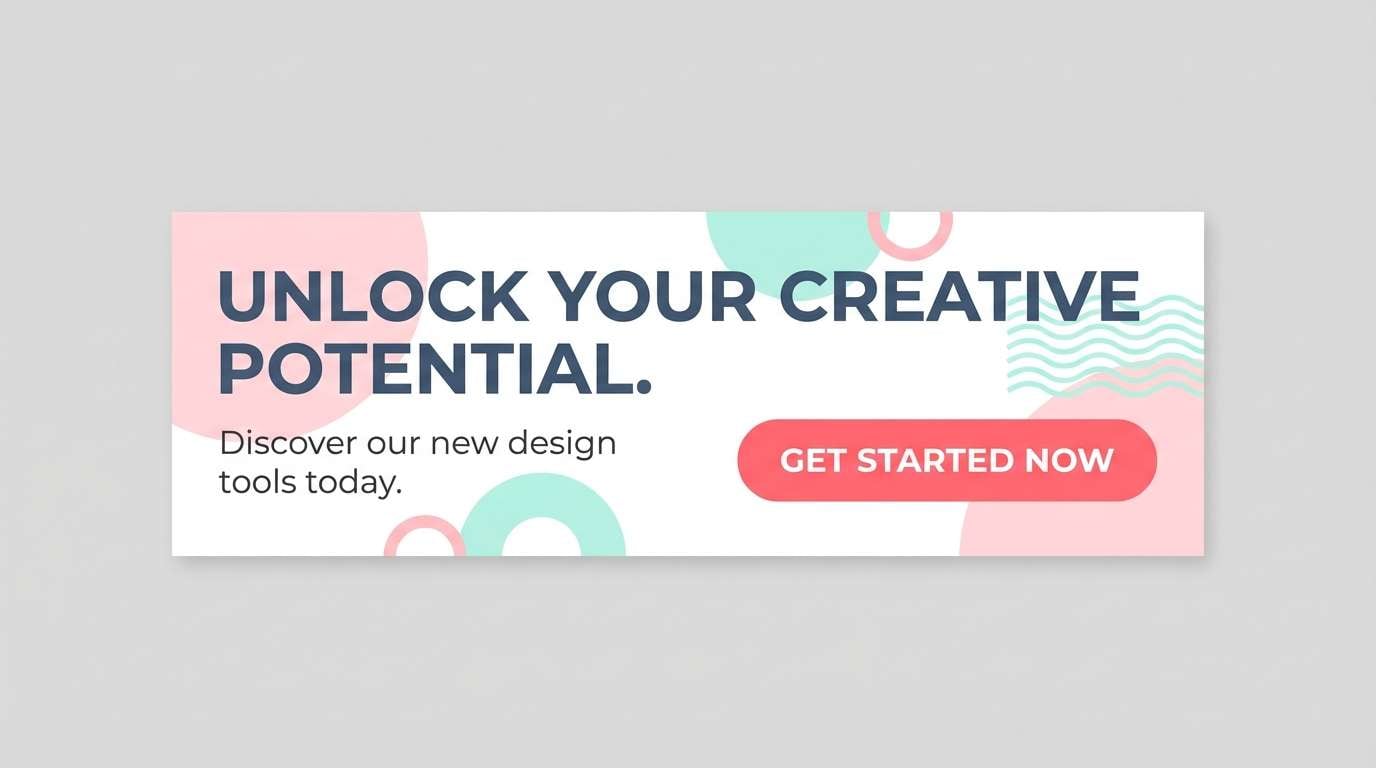 modern cta banner design