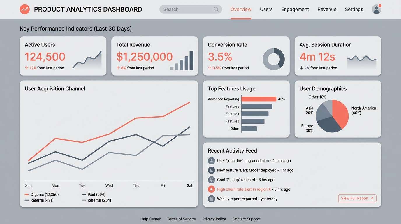 urban analytics dashboard ui