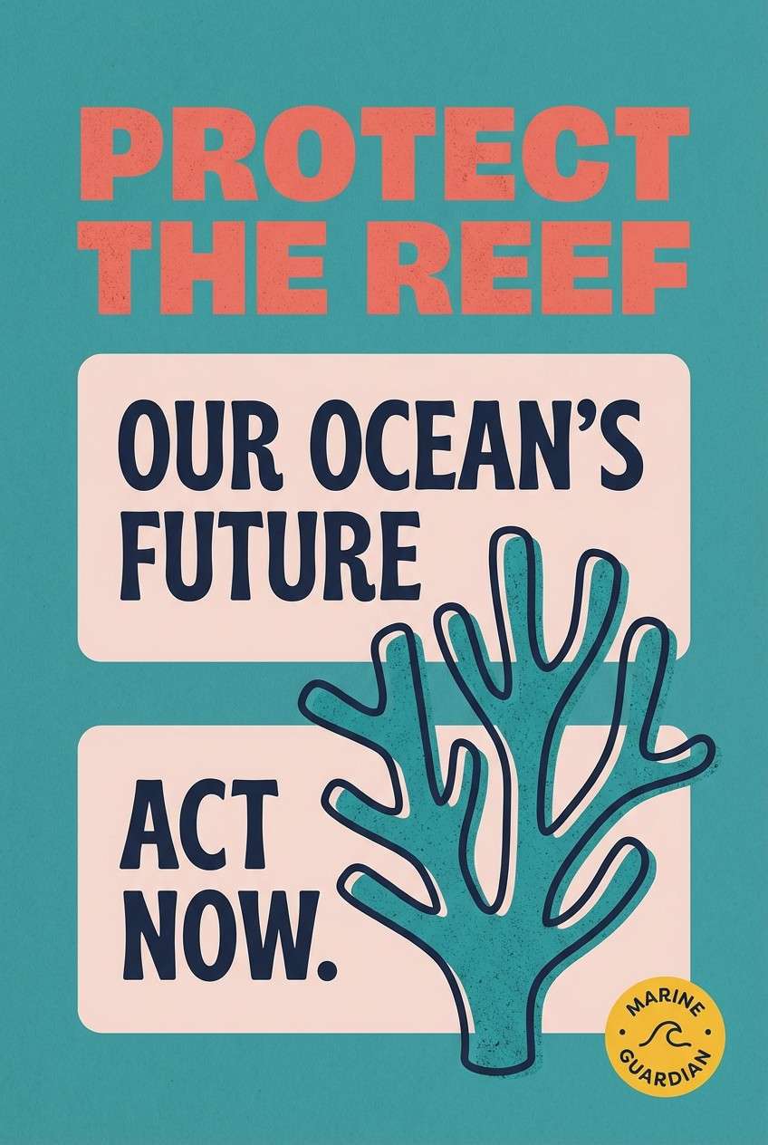 marine conservation poster