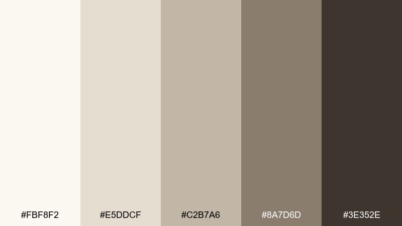 sandstone gray gray color palette with hex codes