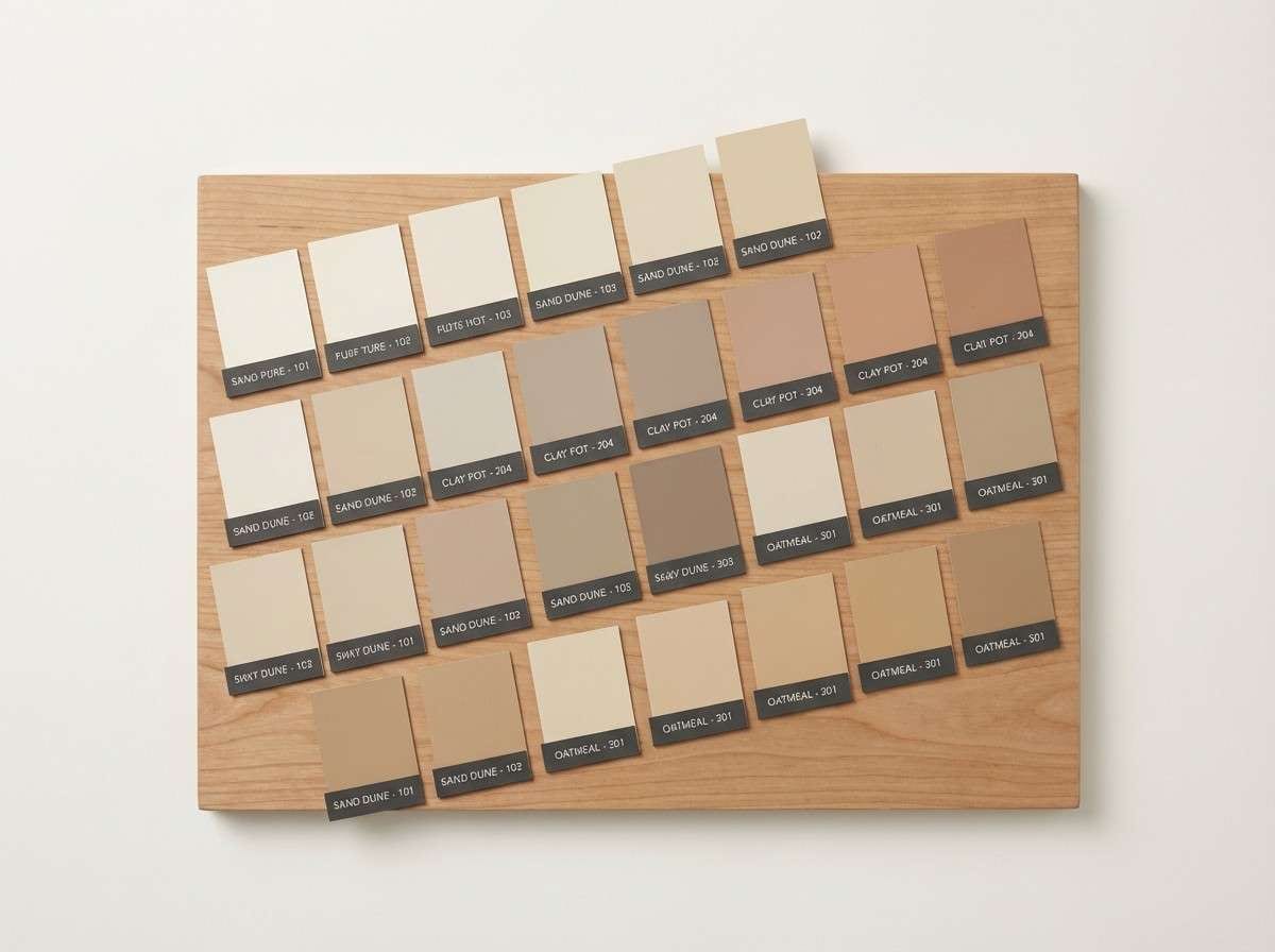 interior paint swatches