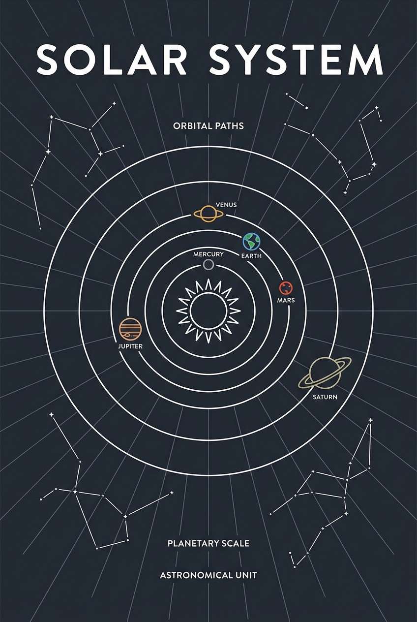 science infographic poster