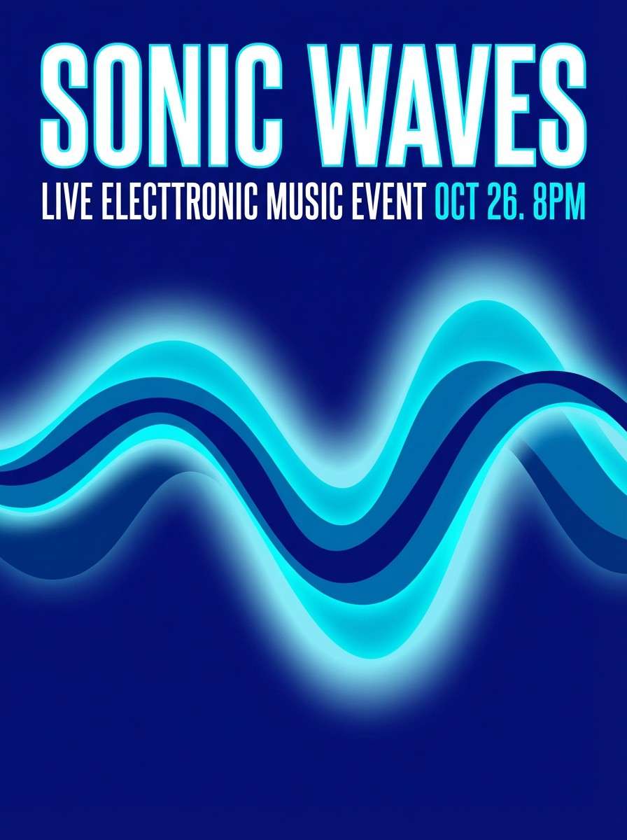 midnight music poster