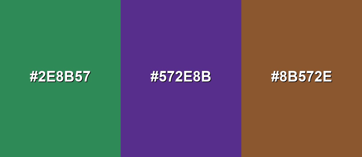 triadic combinations of sea-green-color