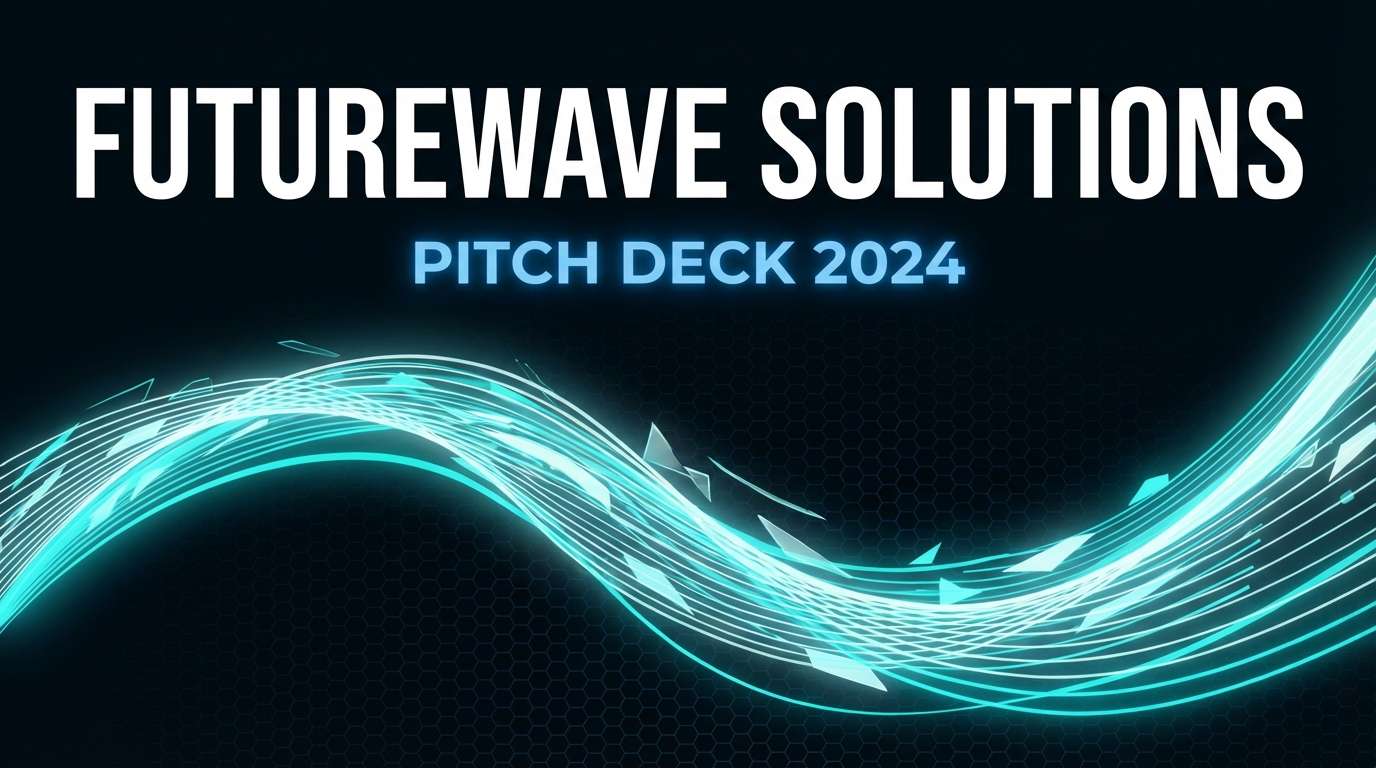 pitch deck cover slide