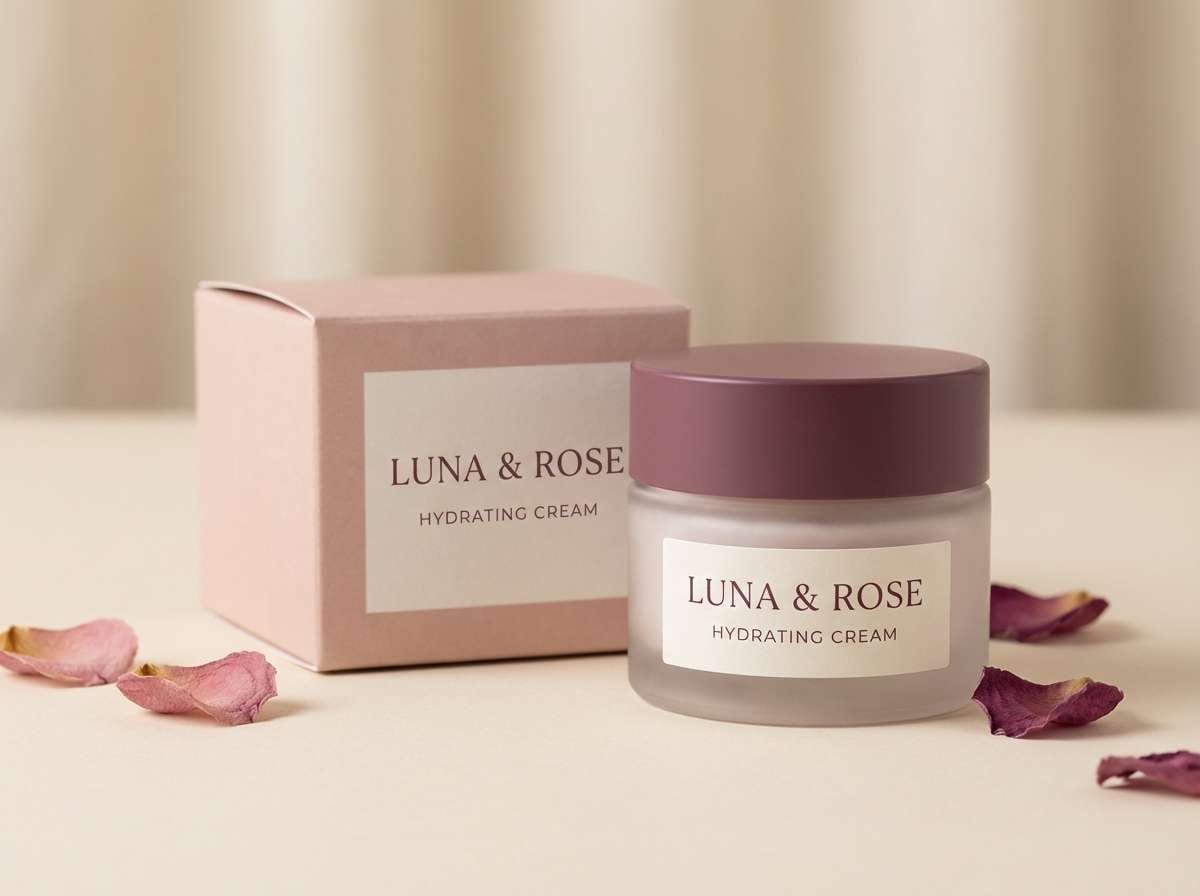 rosewater skincare ad