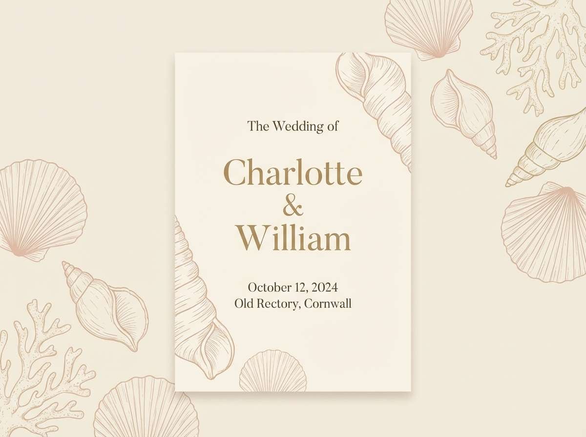 blush sandbar invitation