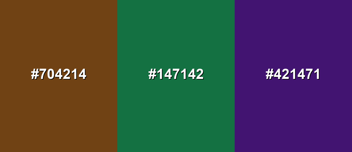 triadic combinations of sepia-color