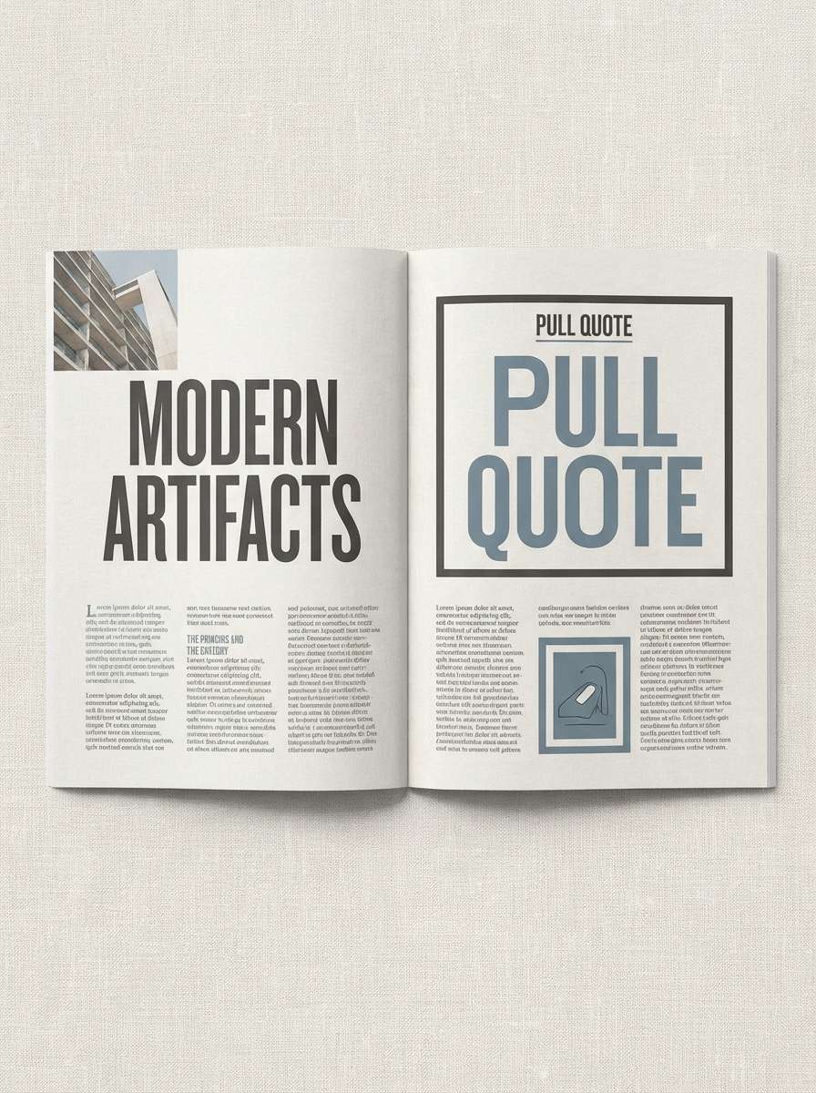 editorial magazine layout