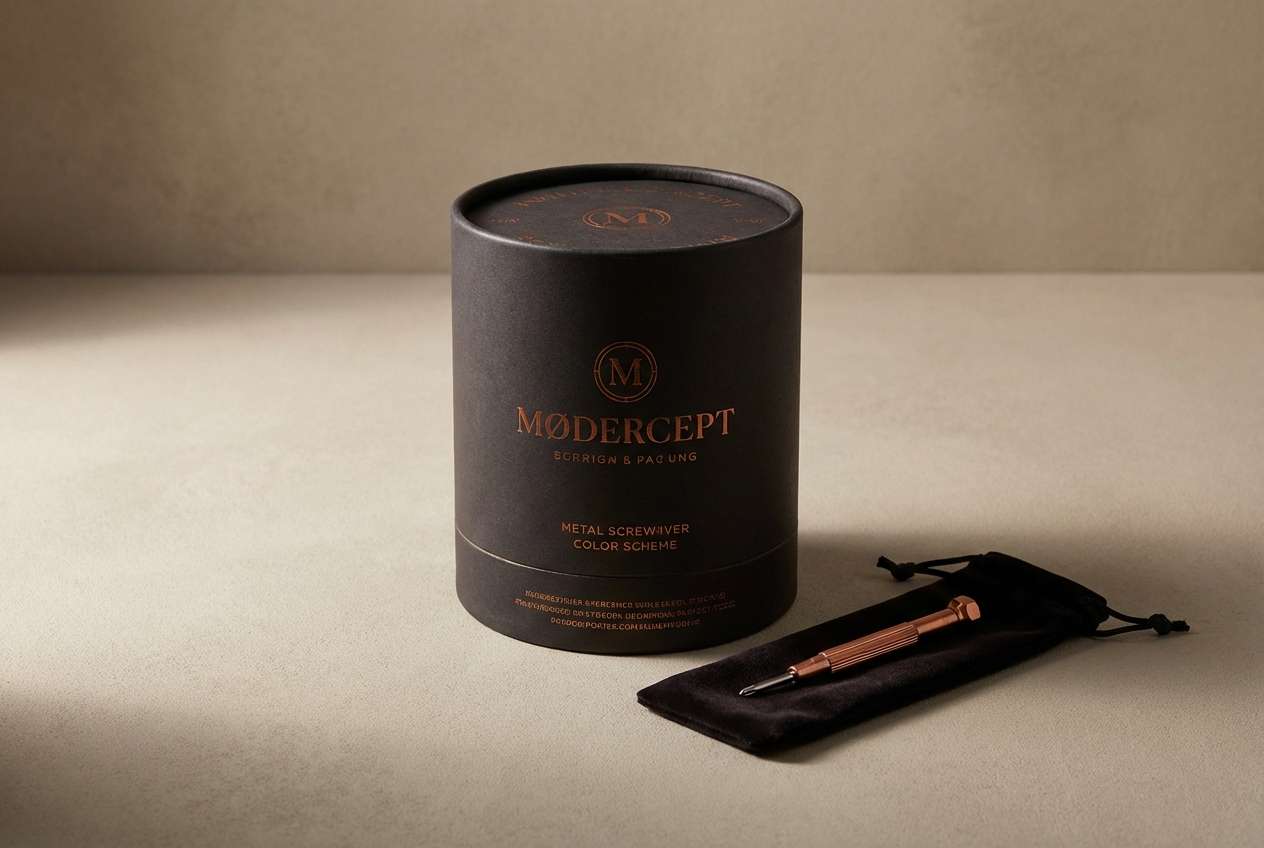 copper packaging studio shot