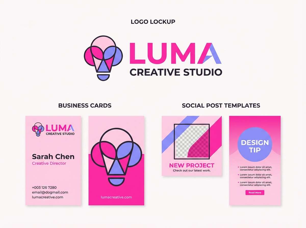 dance studio branding kit