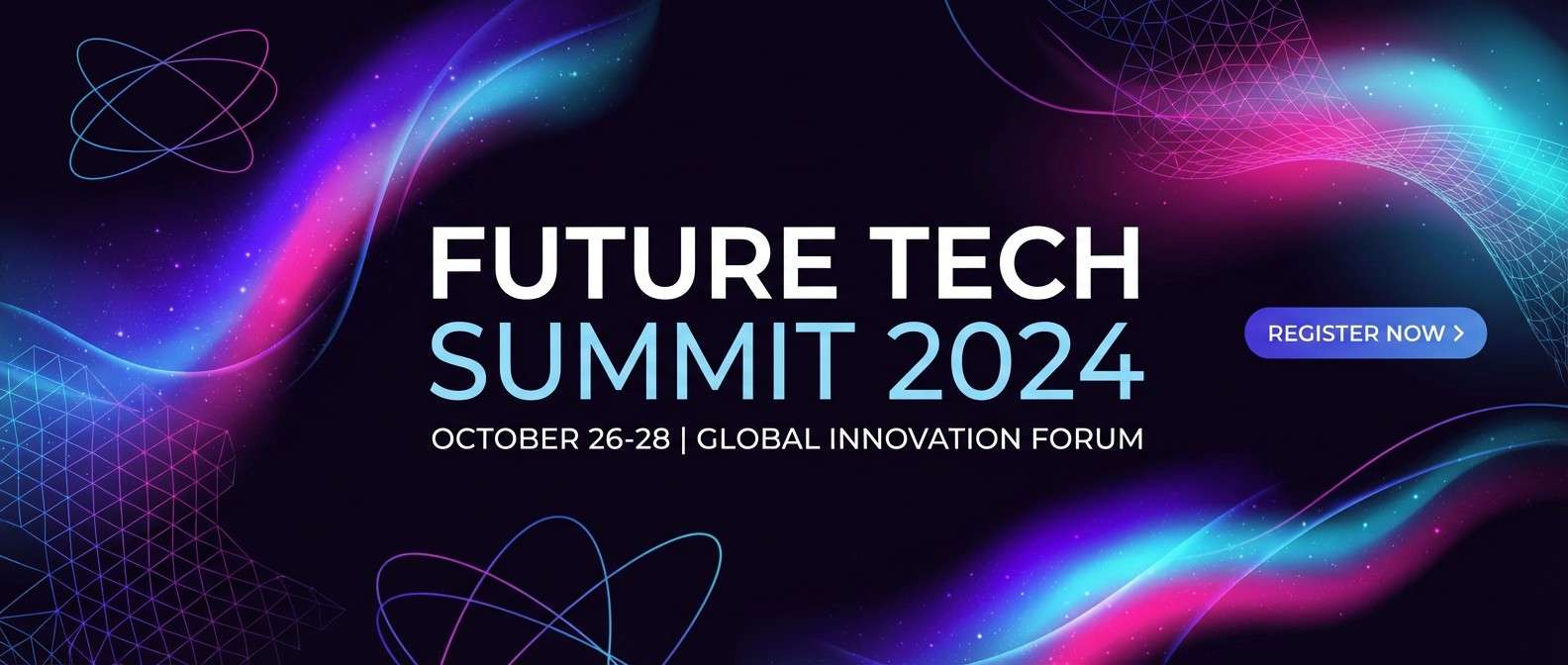 tech hero banner design