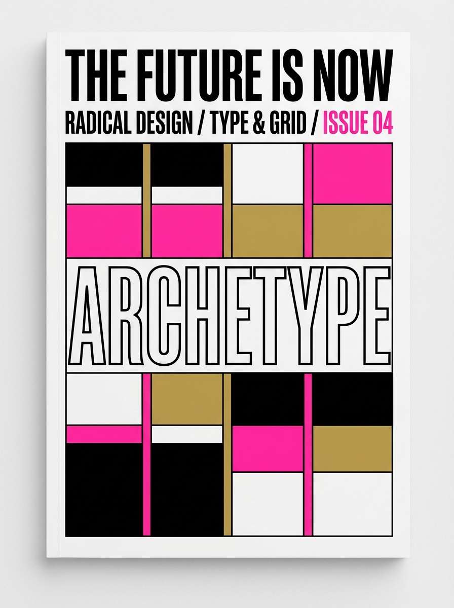 editorial magazine cover layout