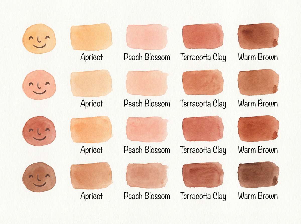 watercolor swatch guide