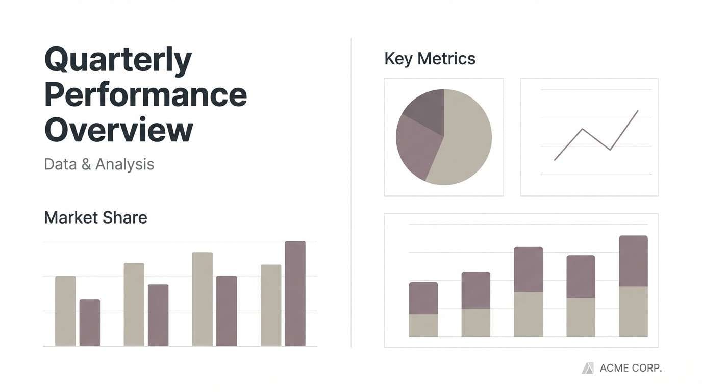 minimal slide template