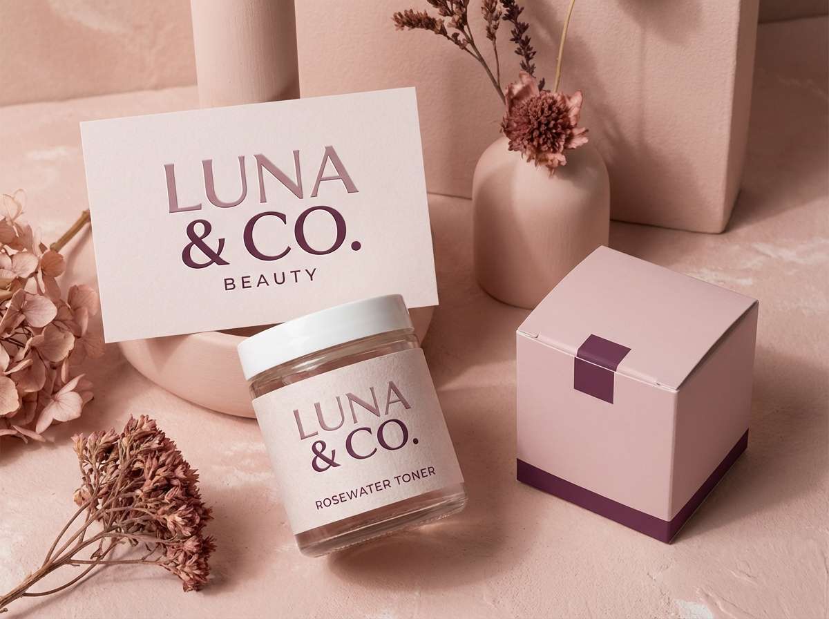 beauty brand identity