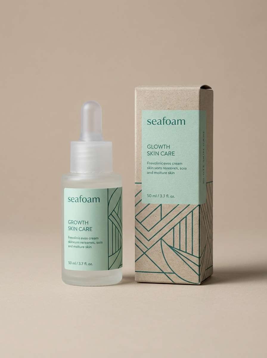 skincare product studio ad