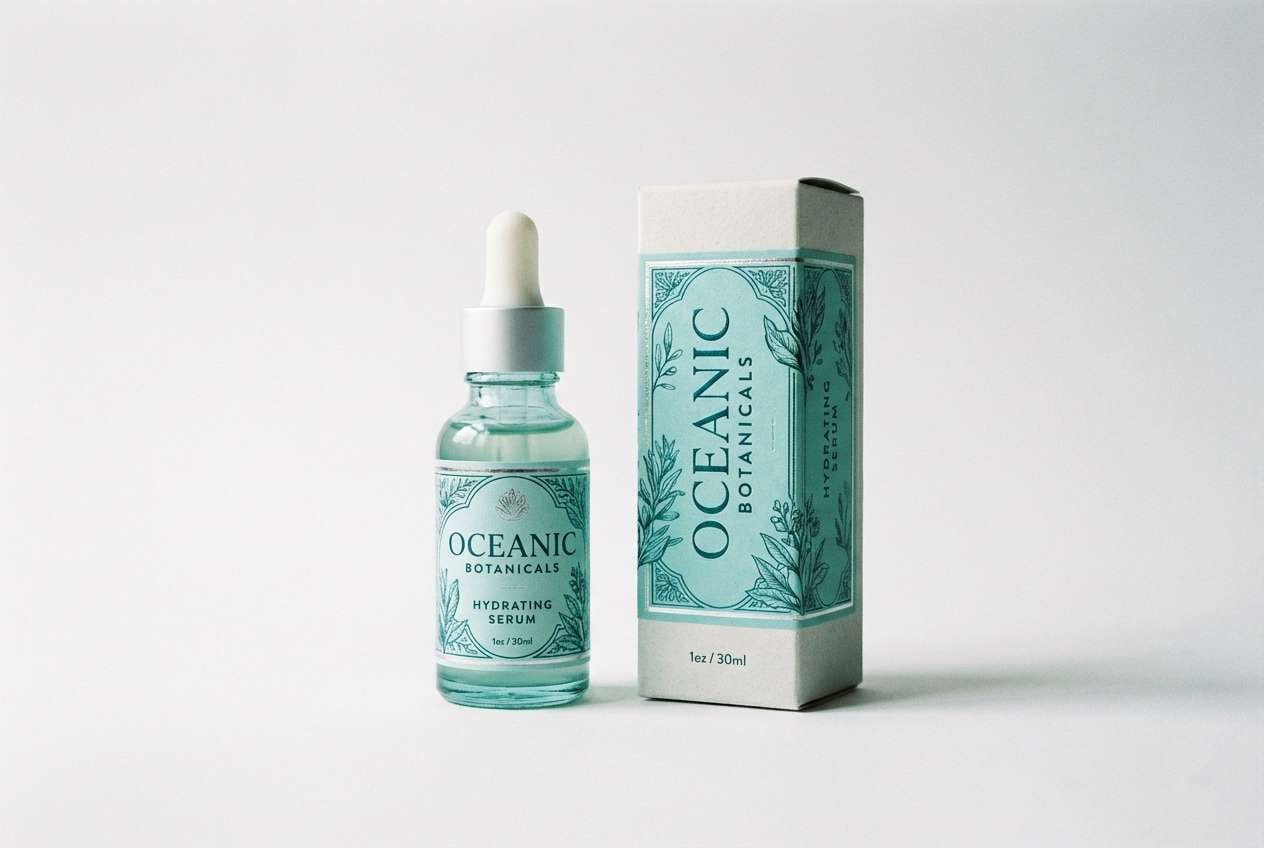 skincare bottle packaging