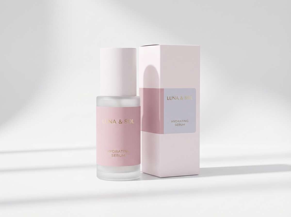 skincare packaging mockup