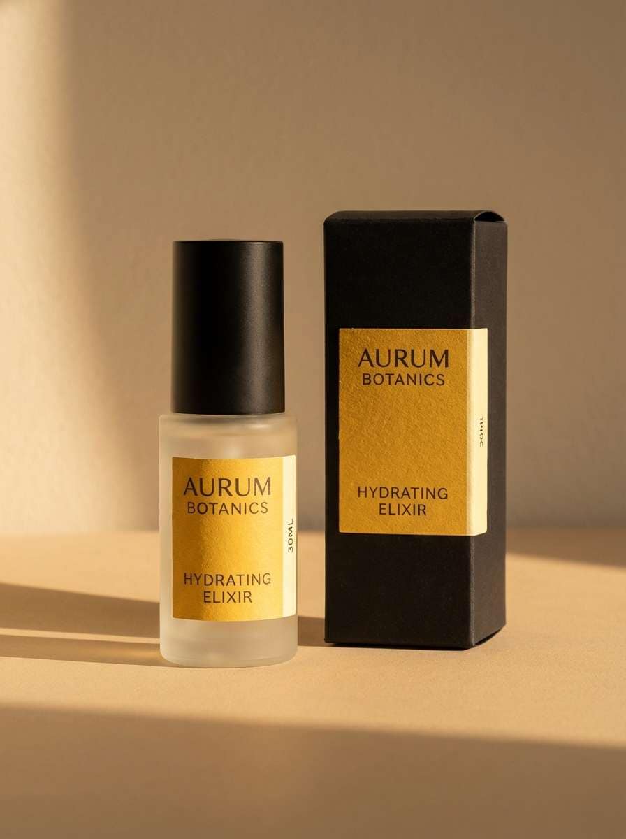 lilac skincare packaging