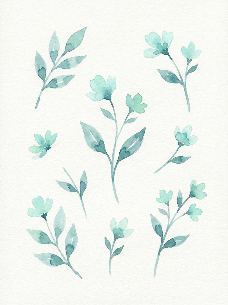 watercolor botanical illustration